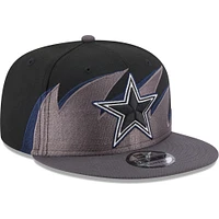 Casquette Snapback 9FIFTY des Dallas Cowboys Tidal noire New Era pour homme