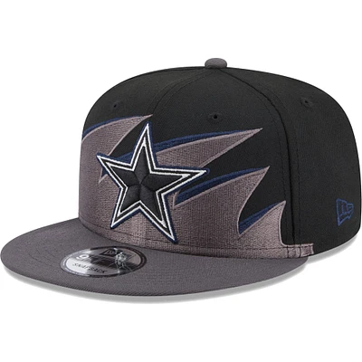 Men's New Era Black Dallas Cowboys Tidal 9FIFTY Snapback Hat