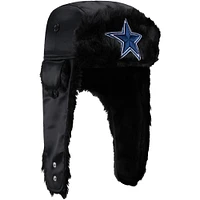 Chapeau de trappeur noir Dallas Cowboys New Era pour hommes