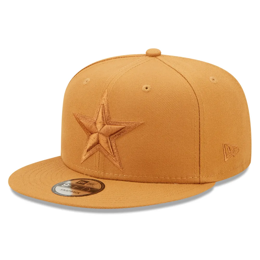 New Era Men's New Era Brown Dallas Cowboys Color Pack 9FIFTY Snapback Hat