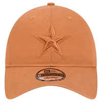 Men's New Era Brown Dallas Cowboys Tonal Color Pack 9TWENTY Adjustable Hat