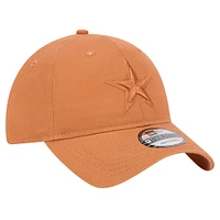 Men's New Era Brown Dallas Cowboys Tonal Color Pack 9TWENTY Adjustable Hat