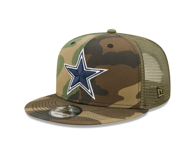 New Era Camo/Olive Seattle Seahawks Trucker 9FIFTY Snapback Hat