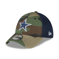 Men's New Era Camo Dallas Cowboys Team Neo 39THIRTY Flex Hat