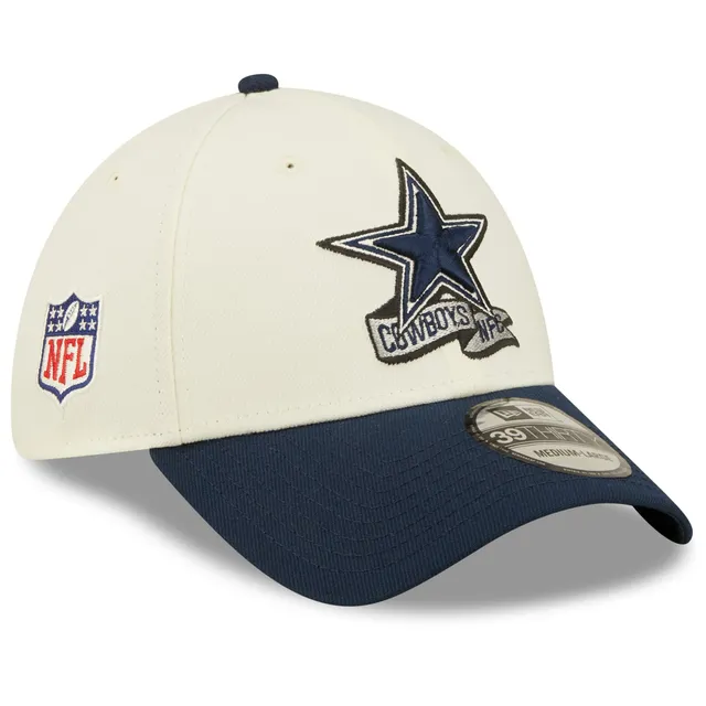 Men's Dallas Cowboys New Era Navy 2022 Sideline 39THIRTY Coaches Flex Hat