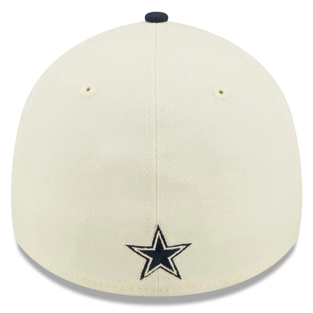 Men's Dallas Cowboys New Era Navy 2022 Sideline 39THIRTY Coaches Flex Hat