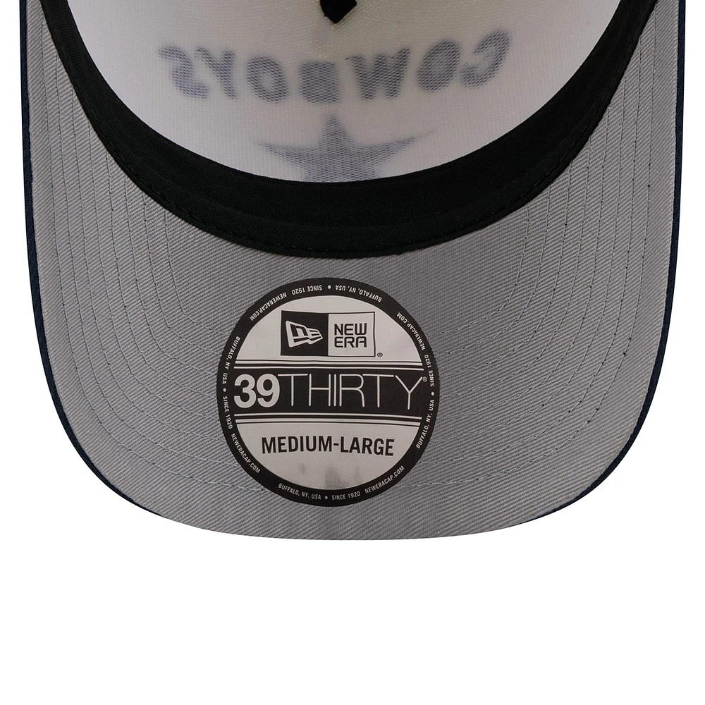 Men's New Era /Navy Dallas Cowboys 2025 NFL Draft 39THIRTY Flex Hat
