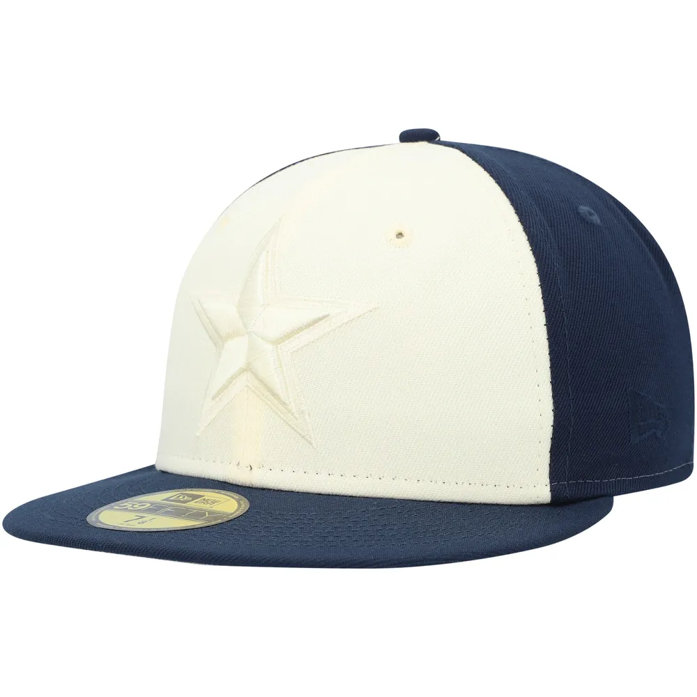 Men's Dallas Cowboys New Era Silver 59FIFTY Fitted Hat