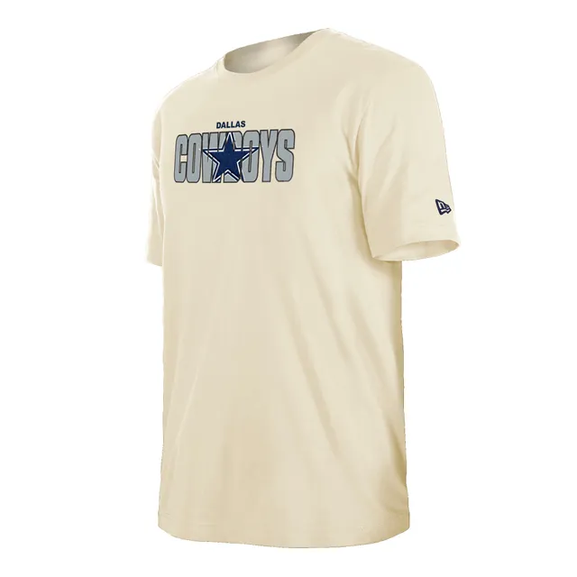 Women's Dallas Cowboys New Era Cream 2023 NFL Draft T-Shirt