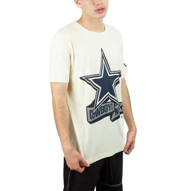 Men's Dallas Cowboys Fanatics Branded Navy #1 Dad Crew Neck T-Shirt