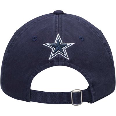 Men's Dallas Cowboys New Era Navy 3x Super Bowl Champions Retro Script  9FIFTY Snapback Hat