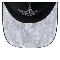 Men's New Era  Graphite Dallas Cowboys 2024 Salute To Service 9TWENTY Adjustable Hat