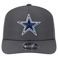 Men's New Era Graphite Dallas Cowboys 9SEVENTY Stretch-Snap Hat