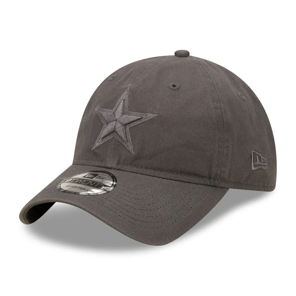 New Era Men's New Era Graphite Dallas Cowboys Core Classic 2.0 Tonal  9TWENTY Adjustable Hat