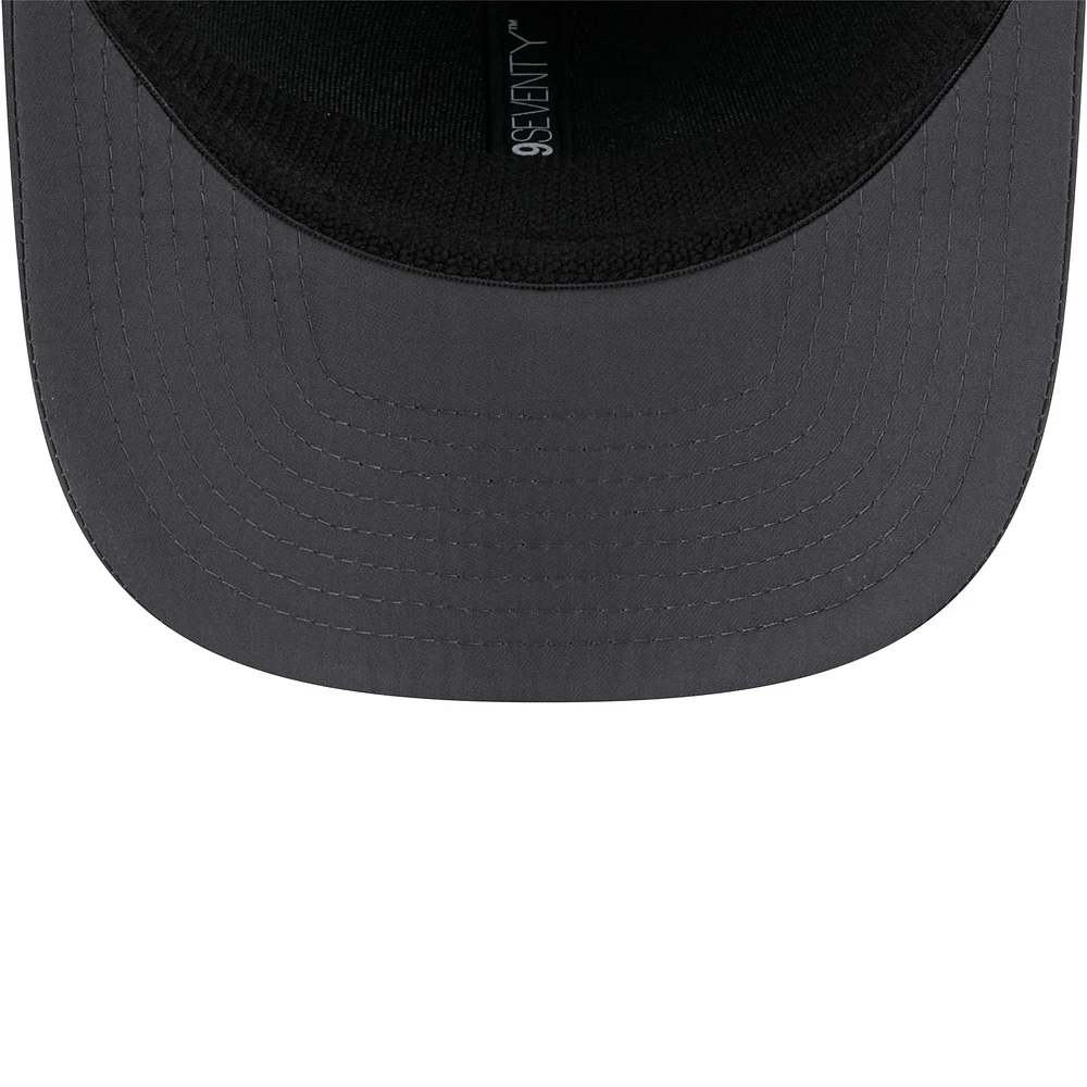 Casquette extensible à bouton-pression New Era Graphite Dallas Cowboys Main 9SEVENTY pour homme