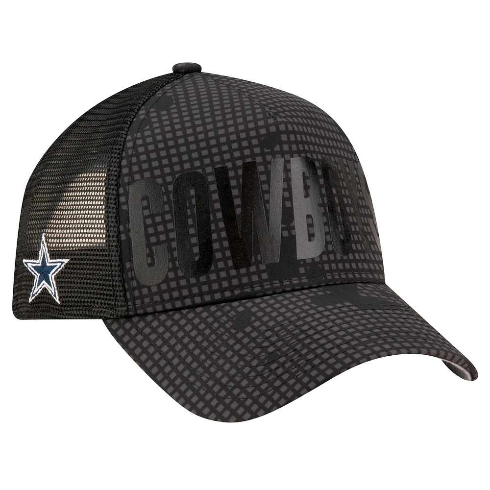 Casquette ajustable 9FORTY en graphite Dallas Cowboys Midnight Ink pour homme New Era