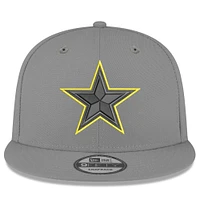 Men's New Era Graphite Dallas Cowboys Volt 9FIFTY Snapback Hat