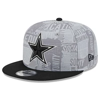 Men's New Era Gray/Black Dallas Cowboys Inspire Change 9FIFTY Snapback Hat