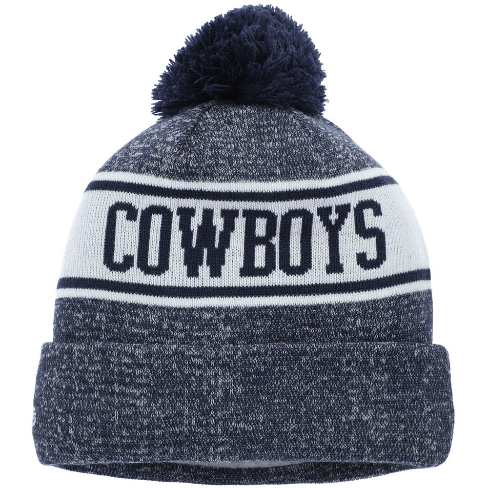 Dallas Cowboys Men Basic Knit Hat (Grey)