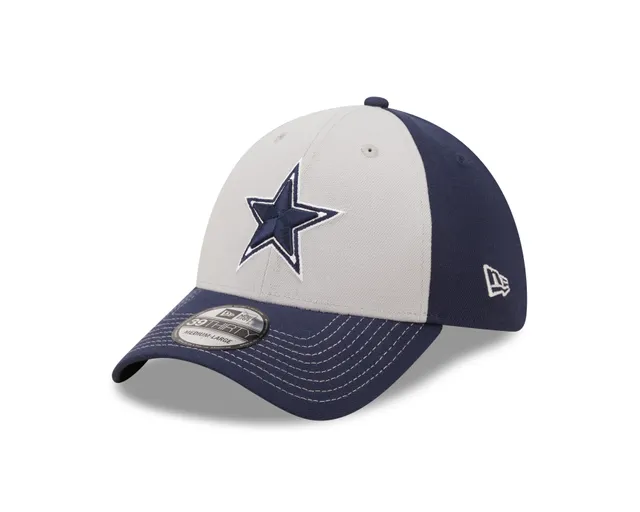 Dallas Cowboys NFL New Era 39Fifty OF Sideline Hat Cap Navy Size S/M