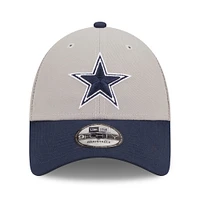 Men's New Era Gray/Navy Dallas Cowboys The League 2Tone 9FORTY Adjustable Hat