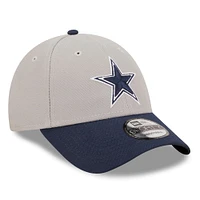 Men's New Era Gray/Navy Dallas Cowboys The League 2Tone 9FORTY Adjustable Hat