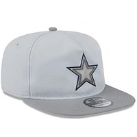 Men's New Era Gray Dallas Cowboys 2024 NFL Training Camp Golfer Snapback Hat