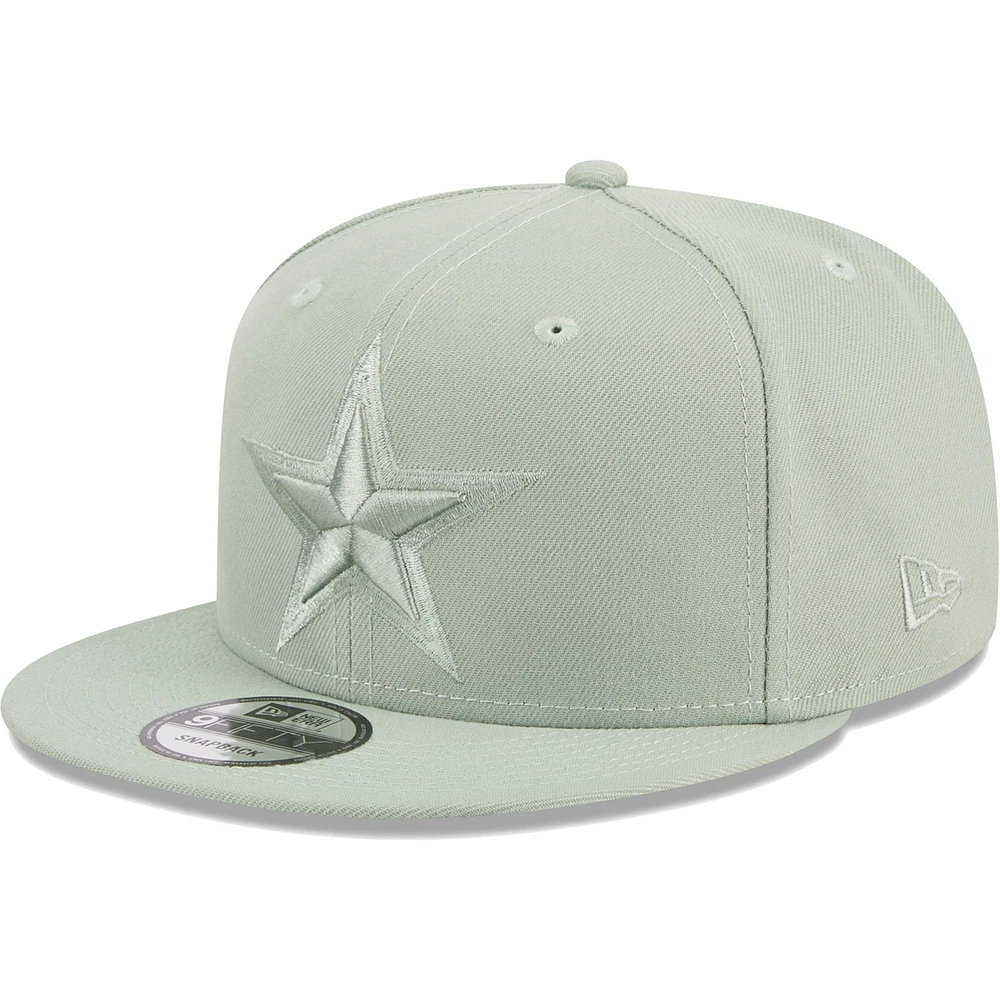 Men's New Era  Green Dallas Cowboys Color Pack 9FIFTY Snapback Hat