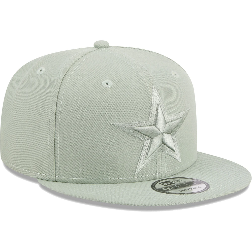 Men's New Era  Green Dallas Cowboys Color Pack 9FIFTY Snapback Hat