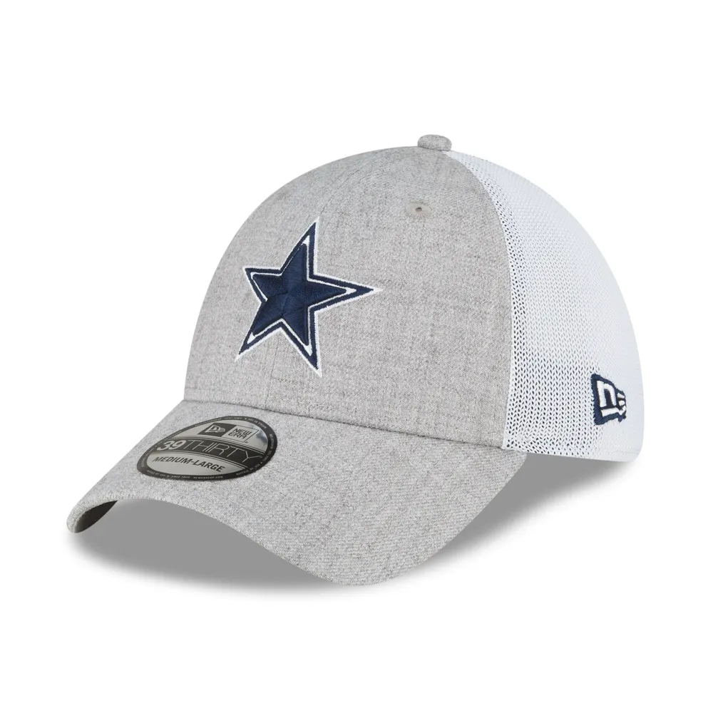 Lids Dallas Cowboys New Era 39THIRTY Flex Hat - Heather Gray