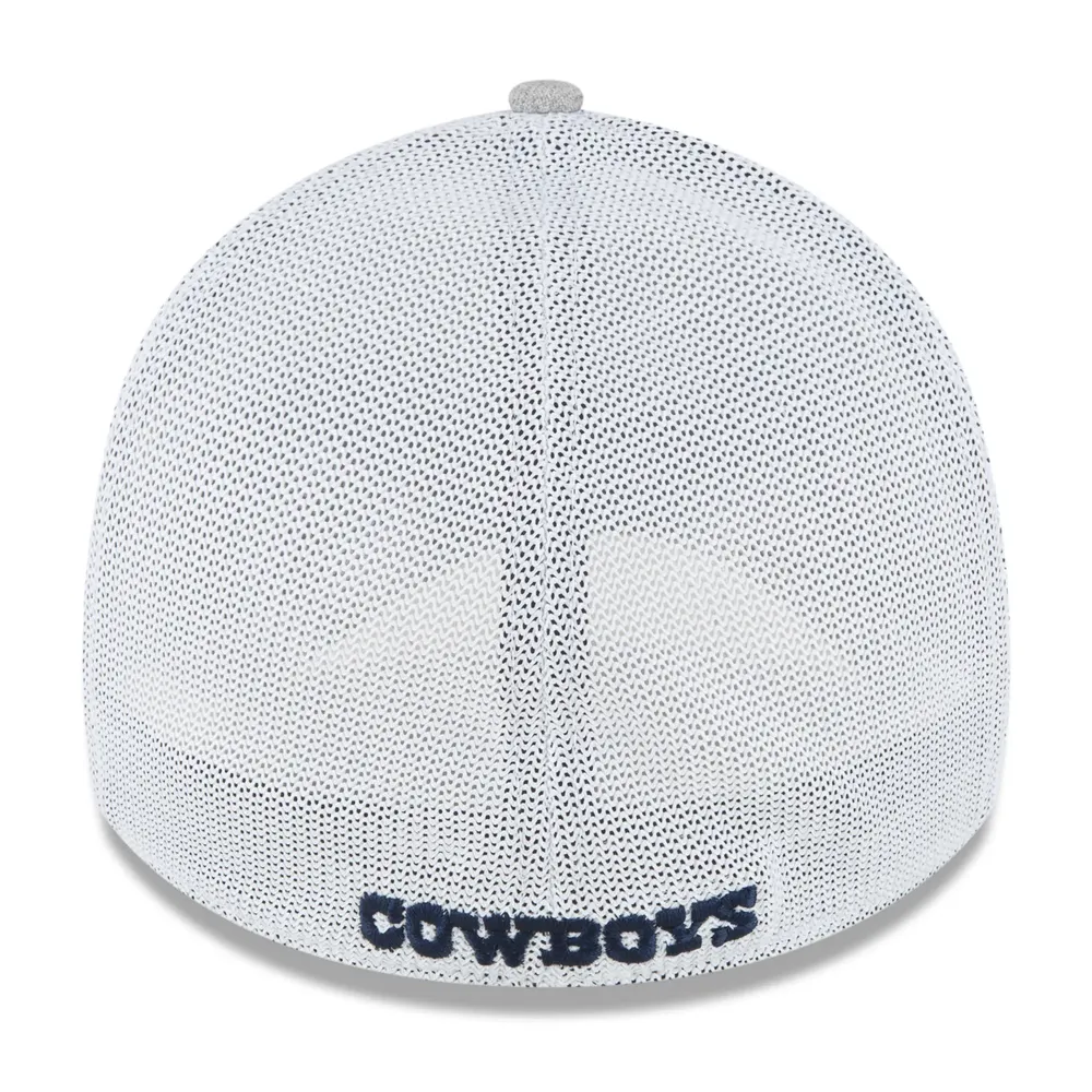 Men's New Era Gray Dallas Cowboys Main 39THIRTY Flex Hat