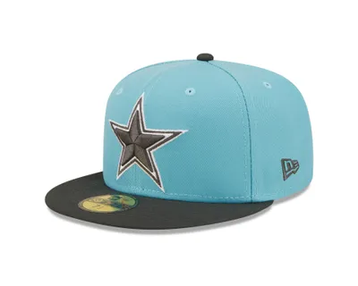 Dallas Cowboys Hat Cap Fitted Medium-Large Blue New Era Football