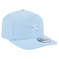 Casquette snapback 9FIFTY bleu clair Dallas Cowboys de New Era pour homme