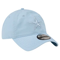 Men's New Era Light Blue Dallas Cowboys Color Pack 9TWENTY Adjustable Hat