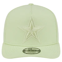 Casquette Snapback 9FIFTY Dallas Cowboys vert clair New Era pour homme