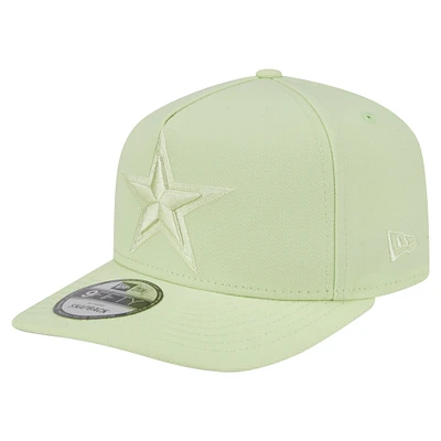 Casquette Snapback 9FIFTY Dallas Cowboys vert clair New Era pour homme
