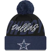 Lids Dallas Cowboys '47 Hone Patch Cuffed Knit Hat with Pom