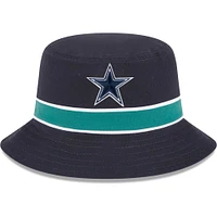 Men's New Era Navy/Camo Dallas Cowboys Reversible Bucket Hat