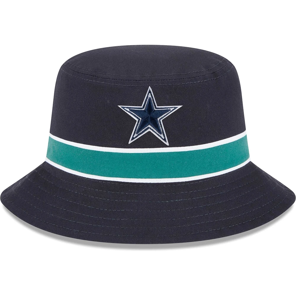 Bob réversible pour homme Dallas Cowboys New Era bleu marine/camouflage