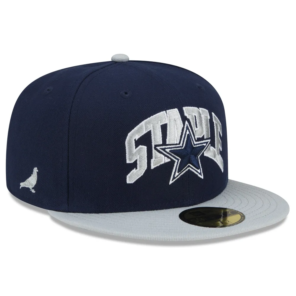 all black dallas cowboys fitted hat