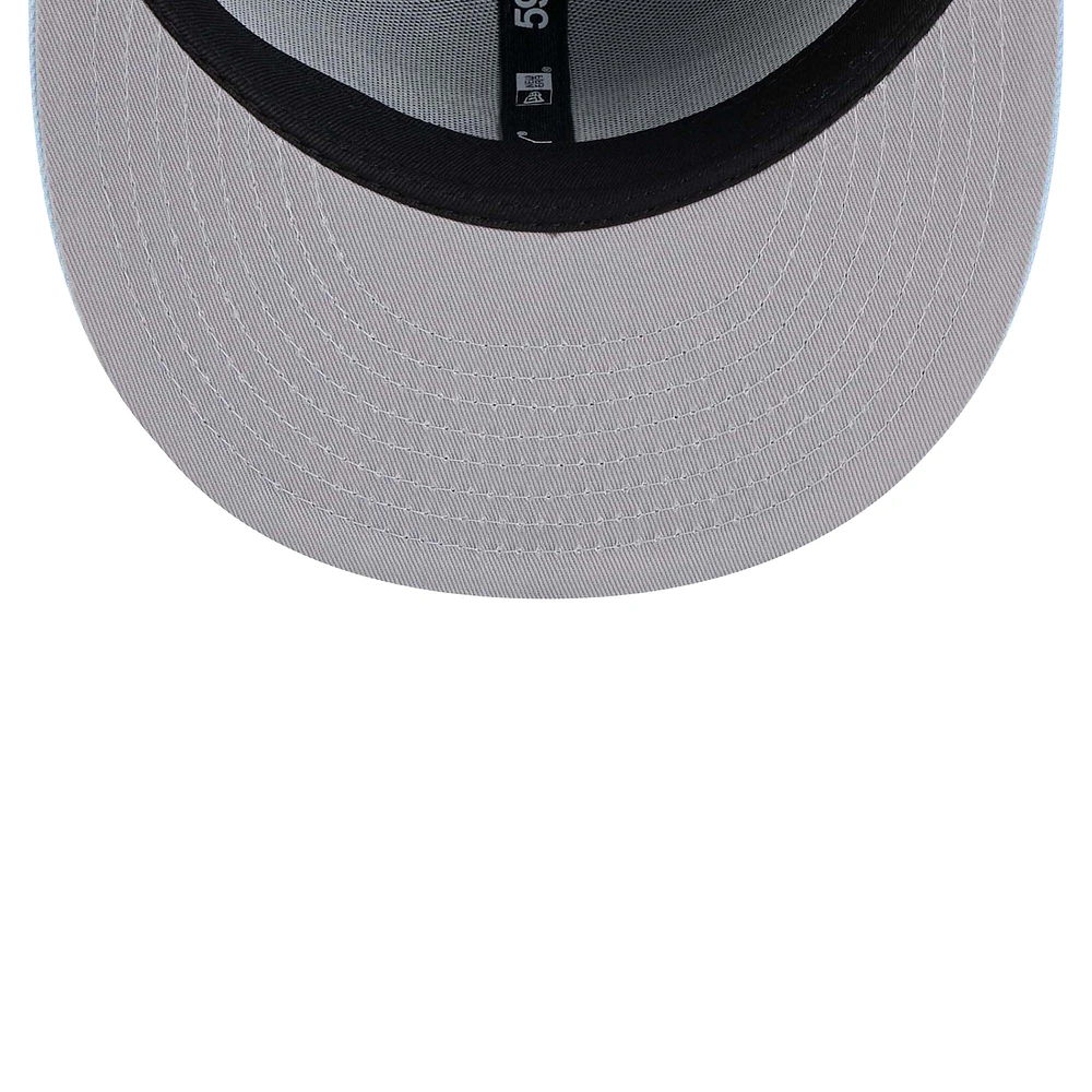 Casquette ajustée bicolore 59FIFTY bleu marine/bleu clair Dallas Cowboys New Era pour homme