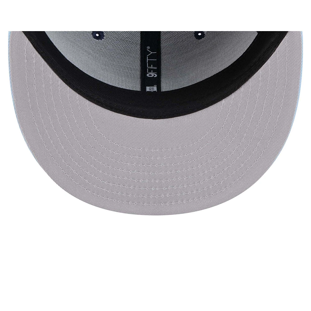 Casquette snapback bicolore 9FIFTY bleu marine/bleu clair pour homme New Era Dallas Cowboys