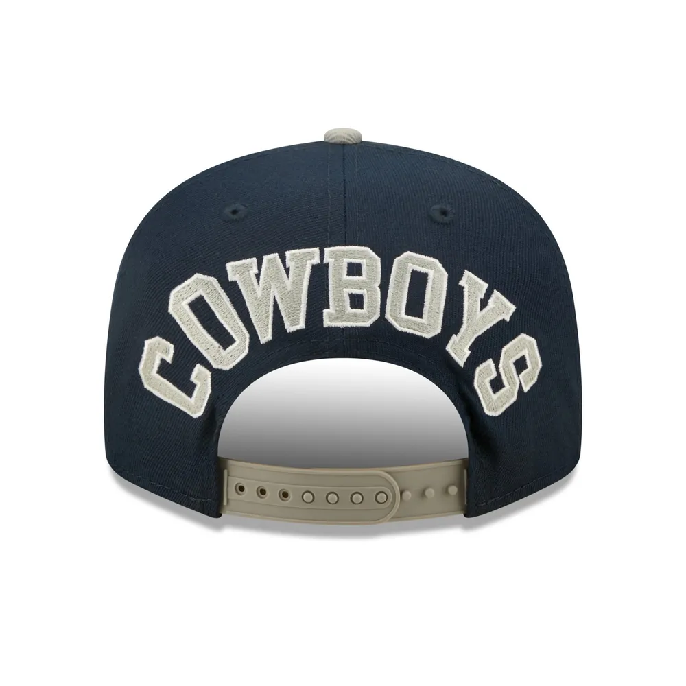 New Era Men's New Era Navy/Silver Dallas Cowboys Flawless - 9FIFTY Snapback  Hat