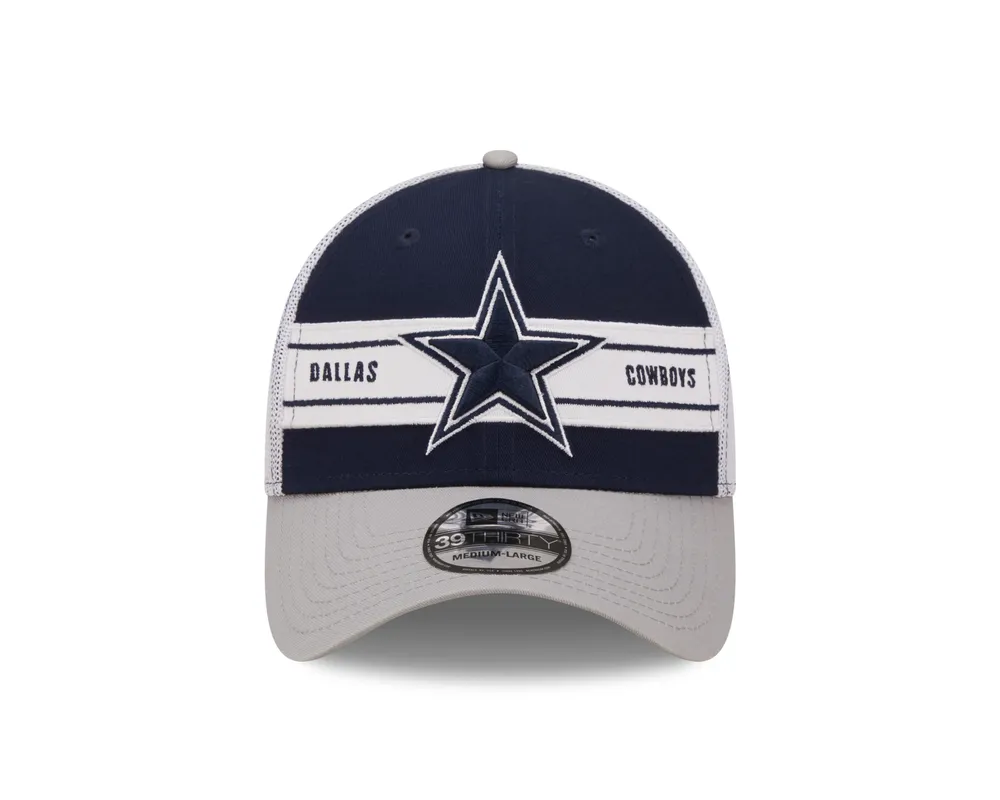 Lids Dallas Cowboys New Era Classic 39THIRTY Flex Hat - Gray/Navy