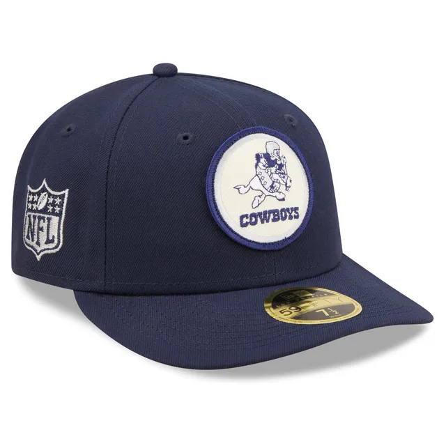 Men's New Era Cream/Navy Dallas Cowboys 2022 Sideline 39THIRTY 2