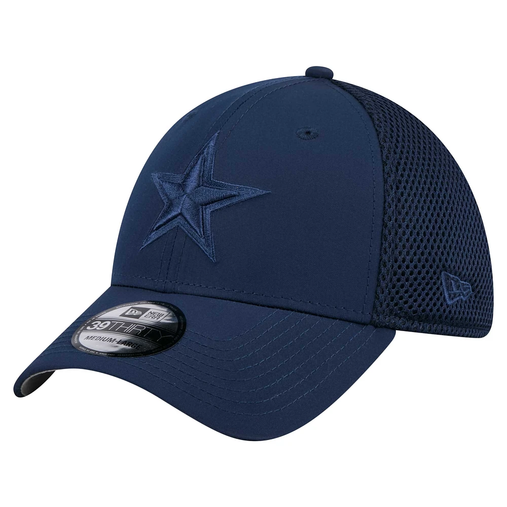 Casquette 39THIRTY Flex Active Team Tone bleu marine Dallas Cowboys de New Era pour homme