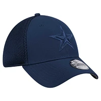 Casquette 39THIRTY Flex Active Team Tone bleu marine Dallas Cowboys de New Era pour homme