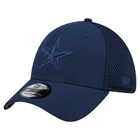 Casquette 39THIRTY Flex Active Team Tone bleu marine Dallas Cowboys de New Era pour homme