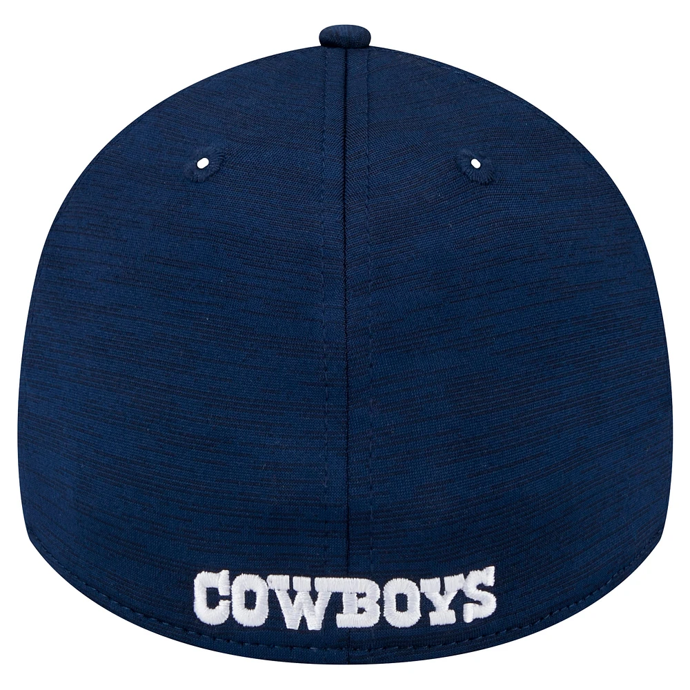 Men's New Era Navy Dallas Cowboys  Active Tech 39THIRTY Flex Hat