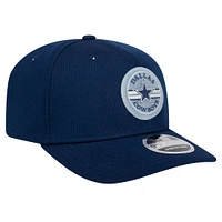 Casquette ajustable extensible à boutons-pression 9SEVENTY Adventure Patched bleu marine Dallas Cowboys New Era pour homme